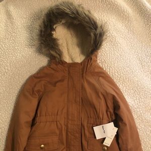 OLD NAVY TODDLER Faux Fur Sherpa Lined Jacket